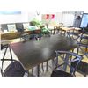 Image 3 : RH Restoration Hardware Wooden Table 72"x40"x42"H & 6 Stools  20"x17"x40"H
