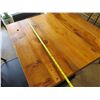 Image 10 : Custom Recycled Wood Table 30"x30" w/ RH Base & 2 Chairs 18"x18"x34"H