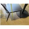 Image 13 : Custom Recycled Wood Table 30"x30" w/ RH Base & 2 Chairs 18"x18"x34"H