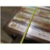 Image 5 : Square Distressed Wood Table Bali Boo 32"x32"x18"H