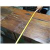 Image 17 : Wooden 2 pc Bar 142"L w/ Indonesian Reclaimed Boat Planks & 5 RH Stools 17"x17"x35"H
