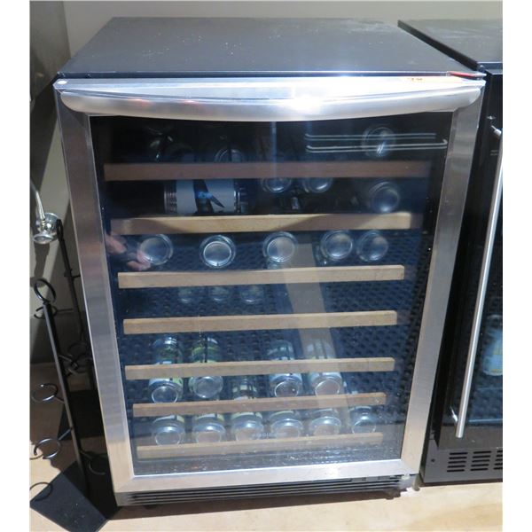 Stainless Steel 52-Bottle  Freestanding Wine Refrigerator (Contents not included)