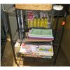 Image 1 : Metal Mesh 2 Tier Adjustable Shelf (Contents Not Included)