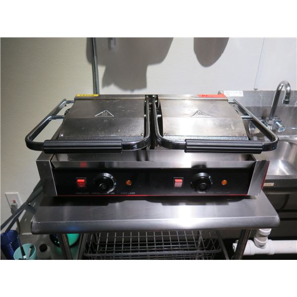 Vevor Commercial Contact Griddle 2 Side Panini Press MP-8130