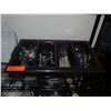 Image 1 : Plastic 4 Section Container w/ Flatware: Forks, Knives, Spoons, etc