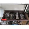 Image 2 : Plastic 4 Section Container w/ Flatware: Forks, Knives, Spoons, etc