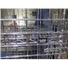 Image 3 : Uline Rolling Steel Locking Wine Cage Security Cart (Contents not included)