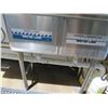 Image 5 : Wash & Lavar Metal Double Basin Utility Sink w/ 2 Ledges 60"x20"x37"H