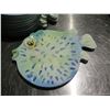 Image 2 : Qty Approx. 16 Blue Fish Serving Plates 15"L
