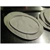 Image 4 : Qty 10 Oval Green Honu Turtle Serving Plates 18"x11"
