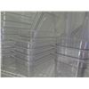 Image 4 : Multiple Commercial Clear Plastic Stackable Serving Containers w/ Lids