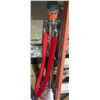 Image 1 : Qty 1 Metal Stanchion Stands w/ Red Cord