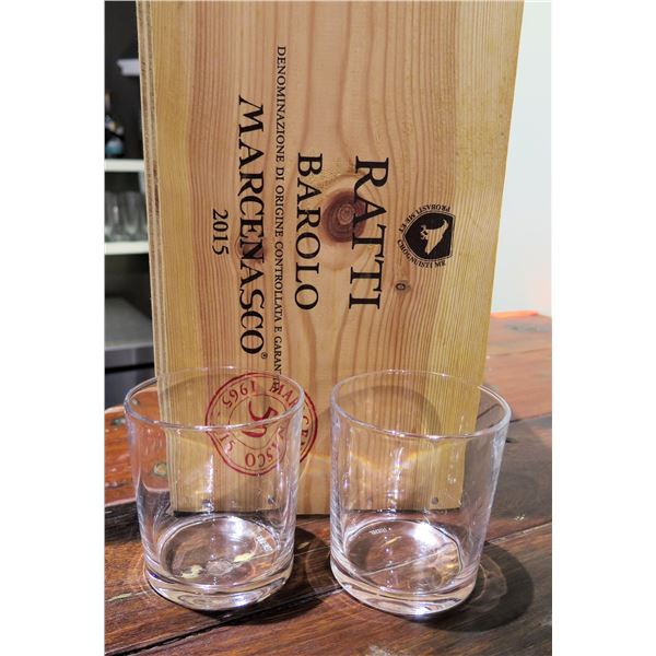 Qty 18 Short Rocks HiBall Glasses