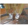 Image 2 : Qty 14  Short Fluted Shot Glasses