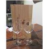 Image 2 : Qty 20  Stemmed Wine Goblet Glasses