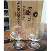 Image 1 : Qty 12 'Ola Brew' Stemmed Beer Glasses