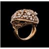 Image 4 : 14KT Rose Gold 2.34 ctw Diamond Ring