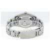 Image 3 : Rolex Mens Stainless Steel Slate Grey Index Datejust Oyster Band Datejust Wristw