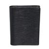 Image 1 : Louis Vuitton Black Epi Leather Passport Case Wallet