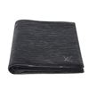 Image 4 : Louis Vuitton Black Epi Leather Passport Case Wallet