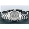 Image 9 : Rolex Ladies Stainless Steel Slate Grey Diamond 26MM Datejust Wristwatch With Ro