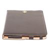 Image 5 : Tory Burch Black Leather Robinson Flip Tablet Case