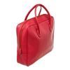 Image 2 : Hermes Red Leather Eiffel Briefcase Bag