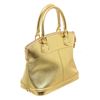 Image 5 : Louis Vuitton Gold Suhali Leather Lockit Satchel Bag