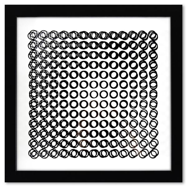 Trois Dimensions Optique de la serie Cinetiques by Vasarely (1908-1997) by Vasar