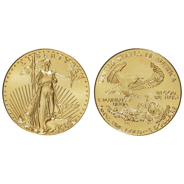 1997 $5 American Gold Eagle Coin