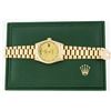 Image 4 : Rolex Mens 18K Yellow Gold Champagne Index Quickset President Wristwatch