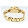 Image 9 : Rolex Ladies 18K Yellow Gold Sapphire And Champagne Index President Wristwatch W