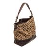 Image 3 : Coach Brown Canvas Leather Shoulder Bag