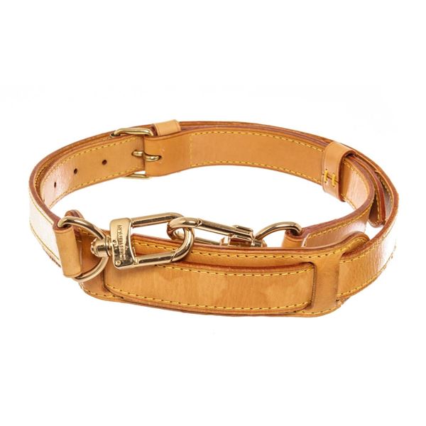 Louis Vuitton Orange Leather Extender Strap