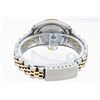 Image 7 : Rolex 2T YG/SS Green Vignette VS 1 ctw Diamond Oyster Perpetual Datejust Wristwa