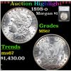 ***Auction Highlight*** 1898-o Morgan Dollar $1 Graded MS67 by SEGS (fc)