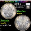 ***Auction Highlight*** 1880-o Morgan Dollar $1 Graded MS64 by SEGS (fc)