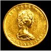 Image 2 : 1983 $5 Canadian Gold Maple Leaf KM-135 Grades Select Unc