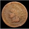 Image 2 : 1867 Indian Cent 1c Grades g+