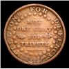 Image 3 : 1841 Webster Credit Current Hard Times Token 1c Grades vf++