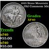 Image 1 : 1925 Stone Mountain Old Commem Half Dollar 50c Grades xf