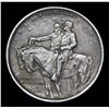 Image 2 : 1925 Stone Mountain Old Commem Half Dollar 50c Grades xf