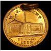 Image 2 : 1832 Brass US Mint Phila Lord's Prayer Token Grades Choice Unc