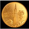 Image 2 : 1962 WALTER SCHIRRA JR. NASA SPACE BRONZE MEDAL Grades Unc Details
