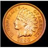 Image 2 : 1890 Indian Cent 1c Grades Unc Details