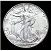 Image 2 : 1947-p Walking Liberty Half Dollar 50c Grades Select Unc