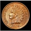 Image 2 : 1908 Indian Cent 1c Grades GEM+ Unc BN