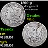 Image 1 : 1899-p Morgan Dollar $1 Grades vg+