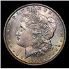 Image 2 : 1884-p colorfully toned Morgan Dollar $1 Grades GEM Unc