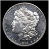 Image 2 : 1881-s Morgan Dollar $1 Grades GEM Unc PL
